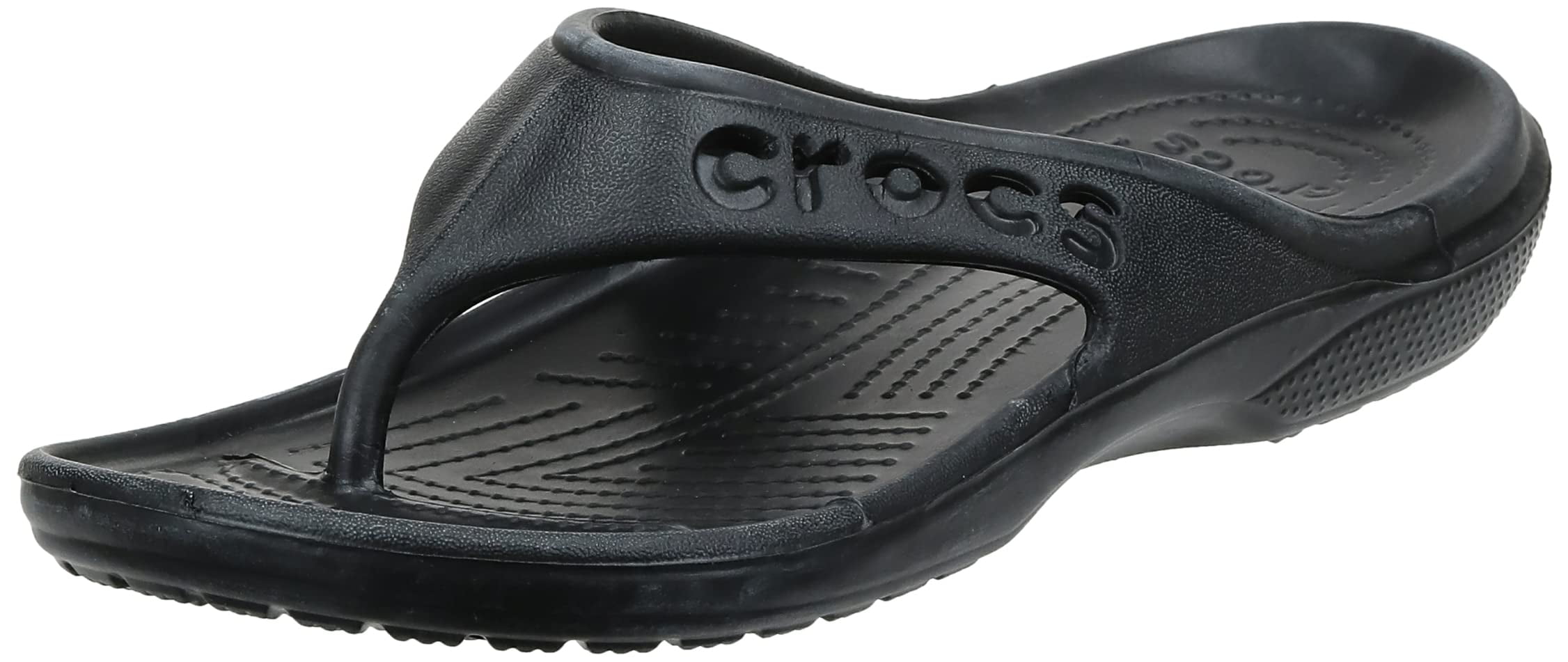 Crocs Baya Flip Black Men's 10, Women's 