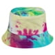 thumbnail image 1 of Sombrero de pescador teñido anudado estampado, sombrero de protección solar para exteriores, sombrero de tazón de doble cara con graffiti, 1 of 5