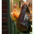 thumbnail image 5 of Plug In Resin Chicken Sitting On Fence Resin Chicken Figure For Fences Or Any Flat Surface Housewarming Gift Chicken Fence, 5 of 5