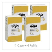 GOJO Industries 7250-04 NATURAL ORANGE 2,000 milliLiter Smooth Hand Cleaner - Citrus Scent (4/Carton)