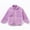 Purple, variant on Toddler Kids Girls Boys Fleece Jacket Thick Coral Velvet Warm Coats for Baby Fall Winter Padded Zipper Outerwear Size 3- 17T