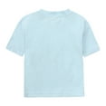 thumbnail image 3 of MIASHUI Boys Summer Tracksuit Outfits Solid Color Short Sleeve Shirts Shorts Outfits,Light Blue,1-2 Years, 3 of 9