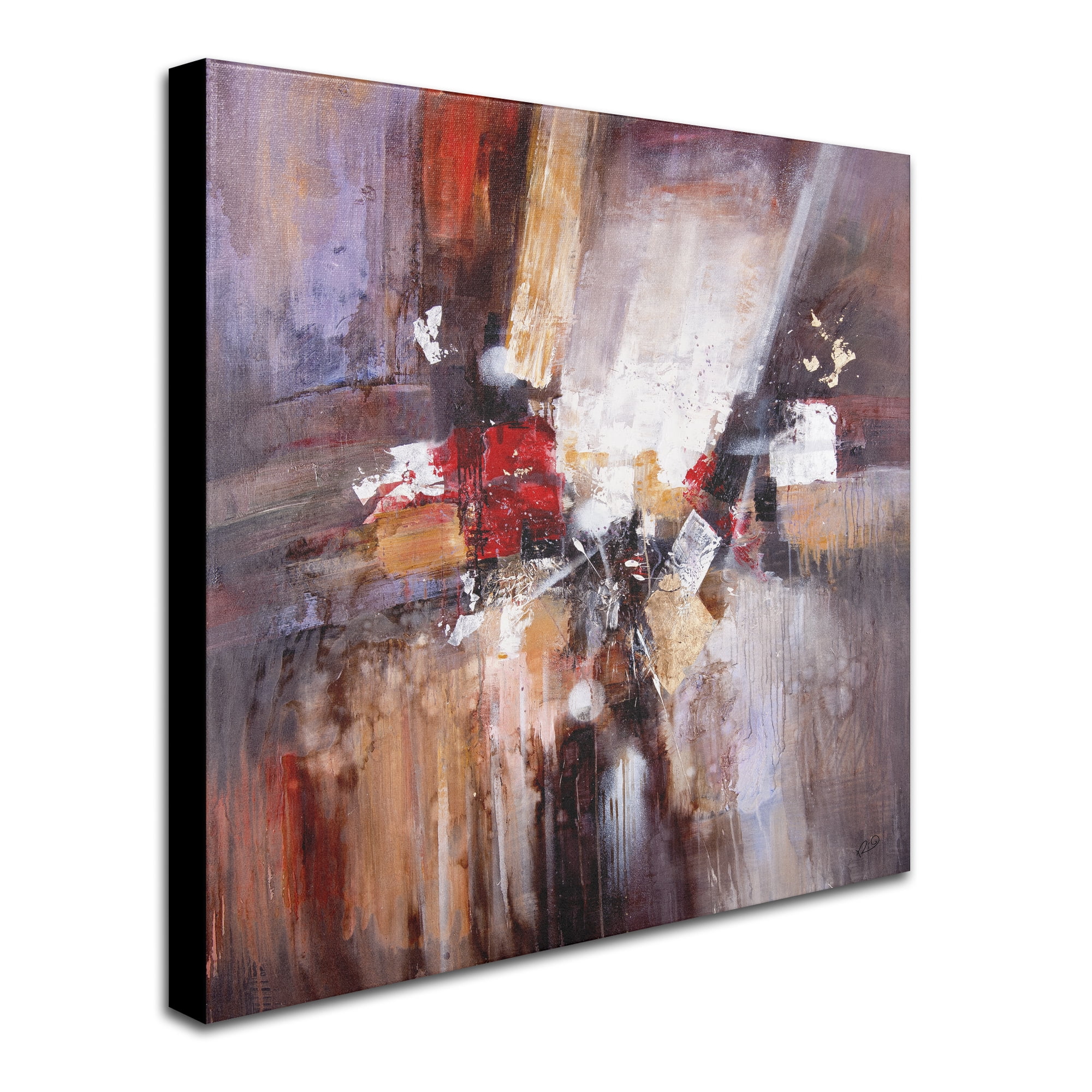 Trademark Fine Art "Cube Abstract II" Canvas Art by Rio