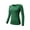 Green, variant on Women's Long Sleeve Shirts Compression Quick Dry Athletic T-Shirts Slim Athletic Gym Running Tops Blue