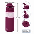 thumbnail image 4 of Termo Viva Hydrate de acero inoxidable 650 ml varios modelos 1 pieza, 4 of 6