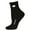 Black1, variant on Sierra Socks Women's Bamboo Low Cut Shorties One Pair OR 3 Pair Pack Socks 2104 (Sock Size:9-11, Shoe Size: 4-10, Navy (3 Pair Pack))