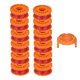 thumbnail image 1 of Carretes de Hilo, Carretes de Hilo para Bordeadoras, Compatibles con Cortadoras de Césped , Hilos de Repuesto para Cortadoras de Césped (12 Hilos + 1 Tapa), 1 of 6