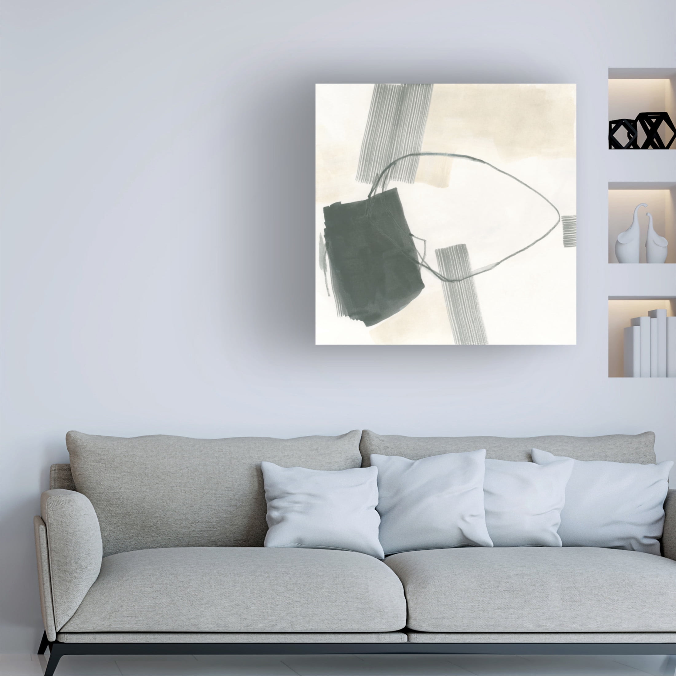Trademark Fine Art June Erica Vess Velodrome II Canvas Wall Art