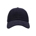 thumbnail image 2 of Top Headwear Mens Corduroy Vintage Dad Hat - Comfortable Timeless Cap, Navy, 2 of 4