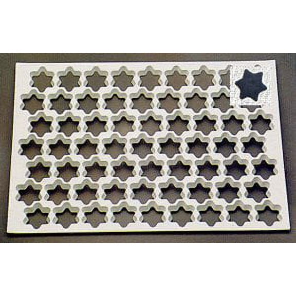 Thermohauser 47551 Thermo Cookie Cutting Sheet 1-3/4" Star 63/Sheet