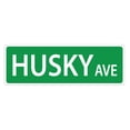 thumbnail image 4 of Imagine This Husky Street Sign, 4 of 4