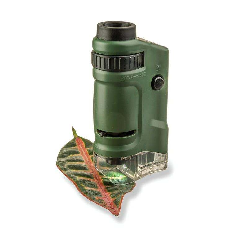 Carson MicroMini 20x Pocket Microscope (Safari Green)