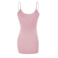 thumbnail image 3 of Essential Basic Women's Basic Casual Long Camisole Cami Top Regular and Plus Sizes, 3 of 4