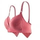thumbnail image 1 of Sujetador de lactancia rojo de verano con fruncido y pecho transpirable, ropa interior con forro fino para mujeres y embarazadas durante el embarazo, 1 of 1