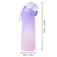 thumbnail image 3 of Botella Bebida 650 Ml Sin BPA Flavo para Acampar Senderismo Pesca () Rojo Púrpura, 3 of 8