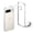 Silver, variant on Designed for Google Pixel 10 Frame Metal Bumper Frame Slim Hard Phone Case,Raised Edge Protection,No Back Heat Dissipation Design,Shockproof Anti-fall Thin Fit Phone Case,Black