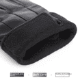 thumbnail image 2 of Guantes de invierno de piel auténtica para hombre, guantes de motociclista con forro polar para mujer, guantes de piel de oveja con forro polar para exteriores, guantes para coche eléctrico a prueba, 2 of 4