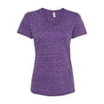 thumbnail image 1 of Jerzees Women's Snow Heather Jersey VNeck T-Shirt 88WV, 1 of 2
