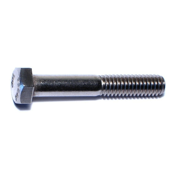 5/16"-18 x 2" 18-8 Stainless Steel Coarse Thread Hex Cap Screws CSHSS-187