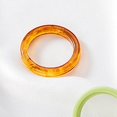 thumbnail image 4 of Women Resin Ring Fashion Solid Color All-match Finger Ring Knuckle Ring for Girl, 4 of 10