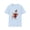 Light Blue, variant on Bugs Bunny Shirt, Bugs Bunny T Shirt, Shirt with Bugs Bunny, T Shirt with Cartoon, Cartoon on T Shirt, Animation Shirt