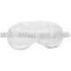 thumbnail image 2 of EeaseMX 1 antifaz de seda para dormir, cómodo y transpirable, para hombres y mujeres (blanco), 2 of 8