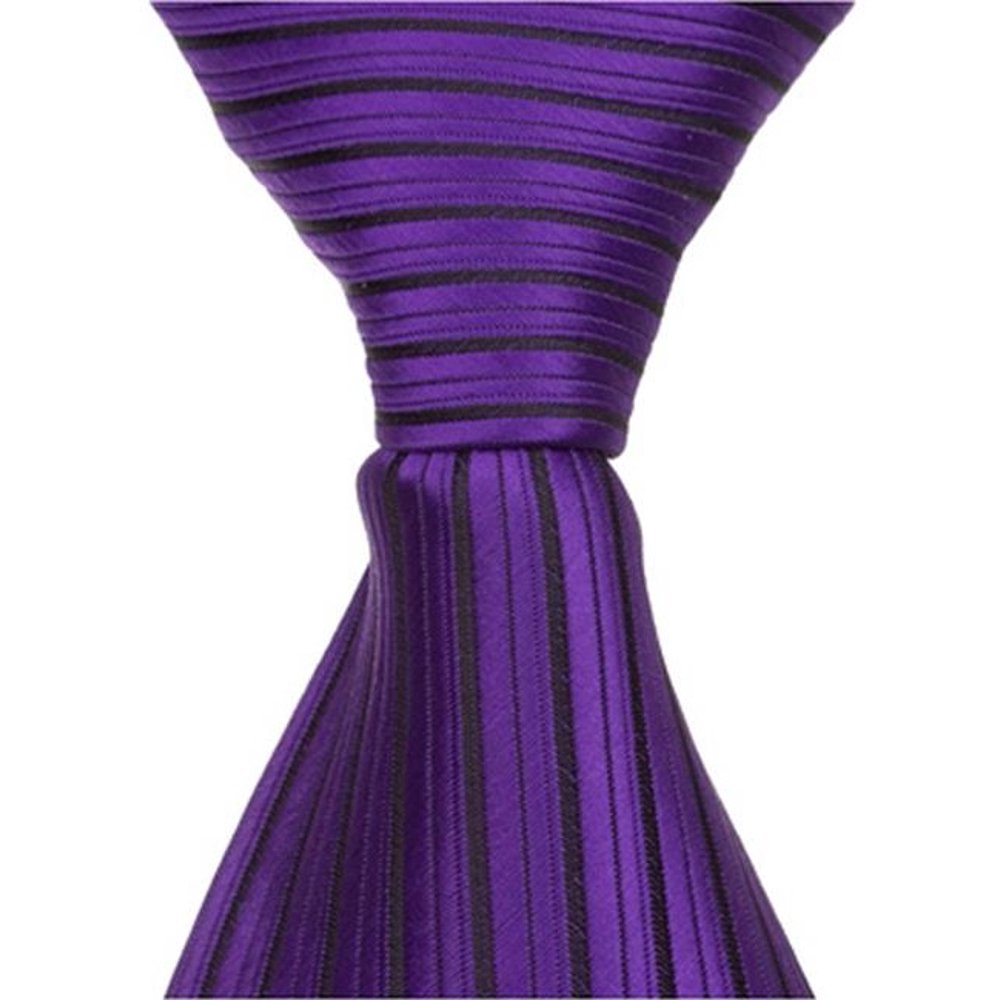 purple shirt matching tie