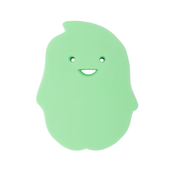 Unique Bargains Penguins Shape Bath Sponge 1 Pc Green