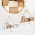 thumbnail image 3 of CNKOO English Letters DIY Door Sign Linen Rope Home Pattern Hanging Door Sign Pendant for Home, 3 of 10