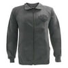 X-Large Men's Bar & Shield Track Jacket, Charcooal Zip H-D (XL) 30296617