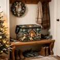 thumbnail image 5 of Trovenix Christmas Storage Box Bag Clothing Home Organizer Xmas Holiday Decorative Bin For Clothes Blankets Pillows Sweaters Quilts, 5 of 6