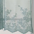 Lace Swag Valance Curtains for Kitchen,Kitchen Curtain White Embroidery