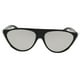 thumbnail image 3 of Gafas de terre de vintage Gafas con lente degradada Steampunk Mujeres Lady Shades , lente negra clara del marco y de la astilla, se describe marco negro claro y lente plateada Salvador Gafas de sol de la moda de las mujeres, 3 of 6