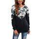 thumbnail image 1 of Sudadera de Cuello Redondo Estampado de Camuflaje Mangas Largas Mujer Felpa Versátil para el Hogar Viajes Oficina Compras Verde S Ticfox, 1 of 6