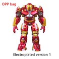 thumbnail image 1 of Figura de acción de los vengadores de Marvel Hulkbuster, modelo de Iron Man MK44, modelo de articulación móvil coleccionable de PVC, juguetes para niños Fivean unisex, 1 of 2