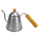 thumbnail image 3 of Hervidor con gotero de agua de acero inoxidable, hervidor de café con cuello de cisne de acero inoxidable de 1000ml, hervidor de café para verter sobre hervidor de café, Ultra sensible, 3 of 8