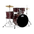 thumbnail image 3 of Batería Center Stage 5 Piezas C/Hardware PDCE2215KTRR PACIFIC DRUMS rojo 62x63x77, 3 of 3