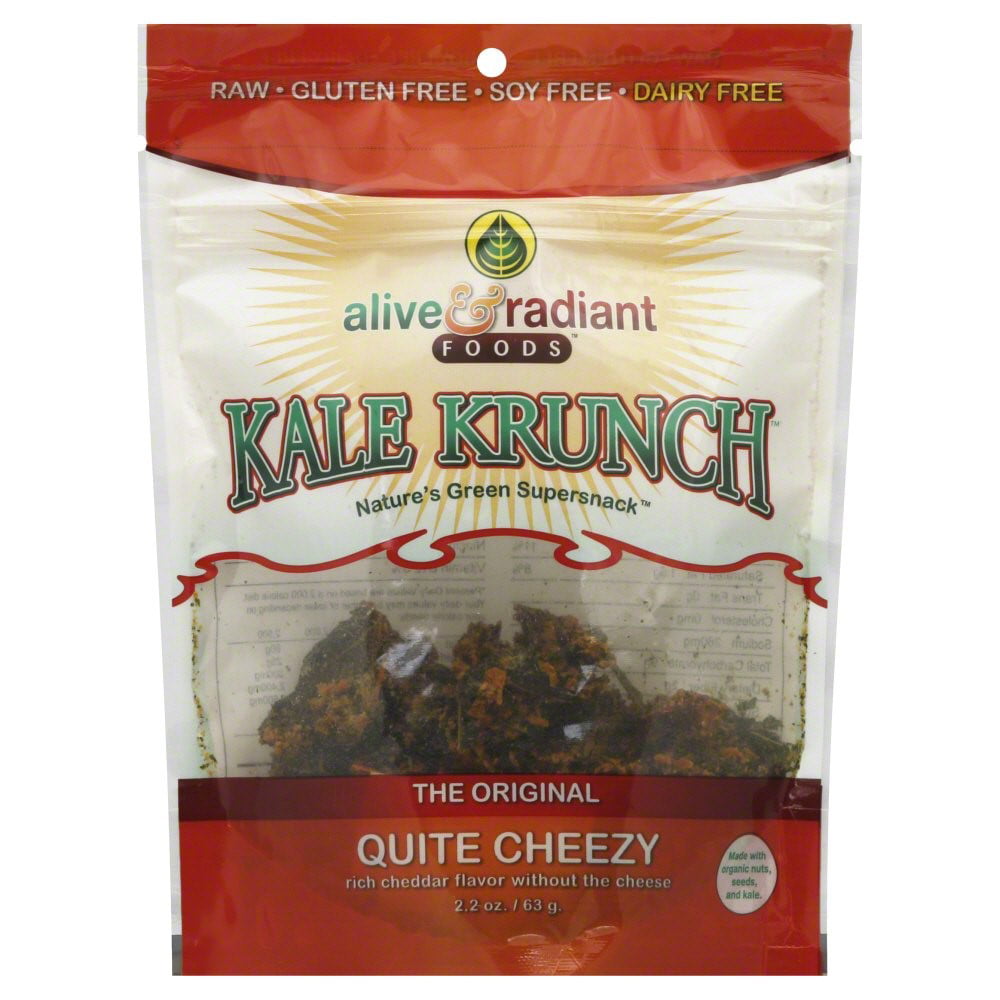 Kale Krunch, Quite Cheezy, 2.2 Ounce - Walmart.com