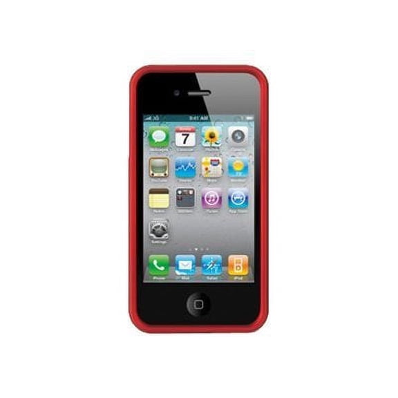 Griffin Outfit Ice - Hard case for cell phone - polycarbonate - red