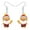Off-White, variant on Christmas Day Cute Gingerbread Man Earrings Acrylic Cartoon Santa Cookies Dangle Jewelry Charms Holiday Party Gifts For Women