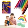 thumbnail image 4 of 18 Colors Oil Baseds Colored Pencils Set Art Supplies For Kids Students Drawing Sketching Coloring Books Colored Pencils In Box, 4 of 6