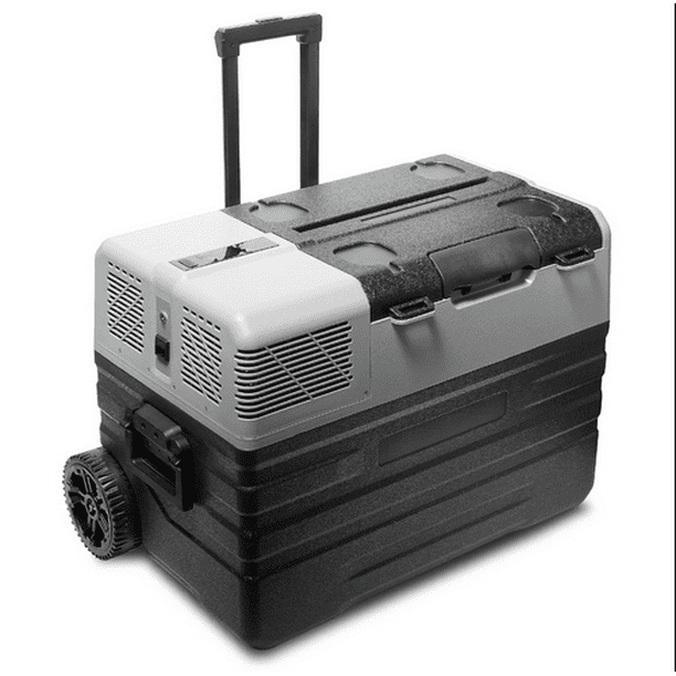 Portable Freezer Cooler, AC/DC Compressor Refrigerator Fridge with ...