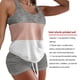 thumbnail image 4 of Sonducket Conjunto de chándal para mujer, chándal de moda con estampado encantador, ropa de diario, pantalones sueltos con cordón, oficina en casa, conjuntos de ropa Gris/Rosa/Blanco SG Sonducket AP011468-22, 4 of 6