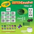 thumbnail image 3 of Crayola Metallic Clay Art Kit with Paints, Science Gifts for Kids, Fossil Molds, Bug Toys, Craft Set, Ages 7+, 3 of 10