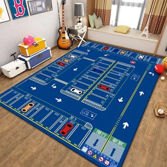 Children's Hopscotch Boy Girl Cartoon Game Carpet Living Room Baby Climbing Non-slip Indoor Mat Home ration Floor Area Rug
