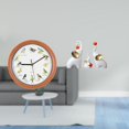 thumbnail image 2 of Reloj de pared,Reloj de pared con pájaro cantor Relojes de pared con pájaros,Relojes de pájaros con sonido Reloj decorativo que canta,Esculturas de elefantes,Estatuas de, 2 of 8