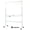 White, variant on ASKMZ Mobile Whiteboard Adjustable Height Double Sided Magnetic with Wheels