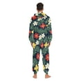 thumbnail image 7 of joogoo Tropical Flower-t3 Unisex Adults Onesies Pajamas Jumpsuits L, 7 of 7