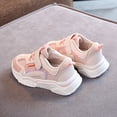 thumbnail image 5 of UTTOASFAY Toddler Shoes Clearance Toddler Infant Kids Baby Boys Girls Mesh Shoes Breathable Sport Running Shoes Sneakers Pink 3.5-4Years, 5 of 7