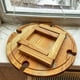 thumbnail image 5 of Sonducket de pícnic plegable de para vino al aire libre con soporte de vidrio 2 en 1, estante para copas de vino, plegable de pícnic Kits de desorden para acampar 30*16 CM Sonducket OD001451-01B, 5 of 6